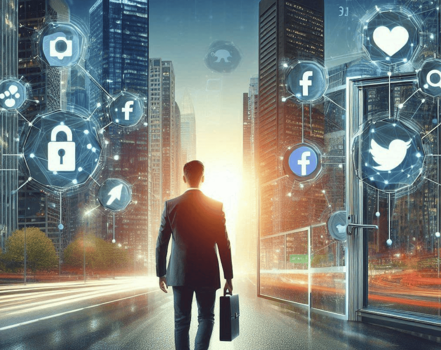 Meta Suite dashboard showing social media tracking and performance insights